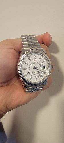 Customer photo review of Sky-Dweller Blue Dial Swiss Made - Code: 17