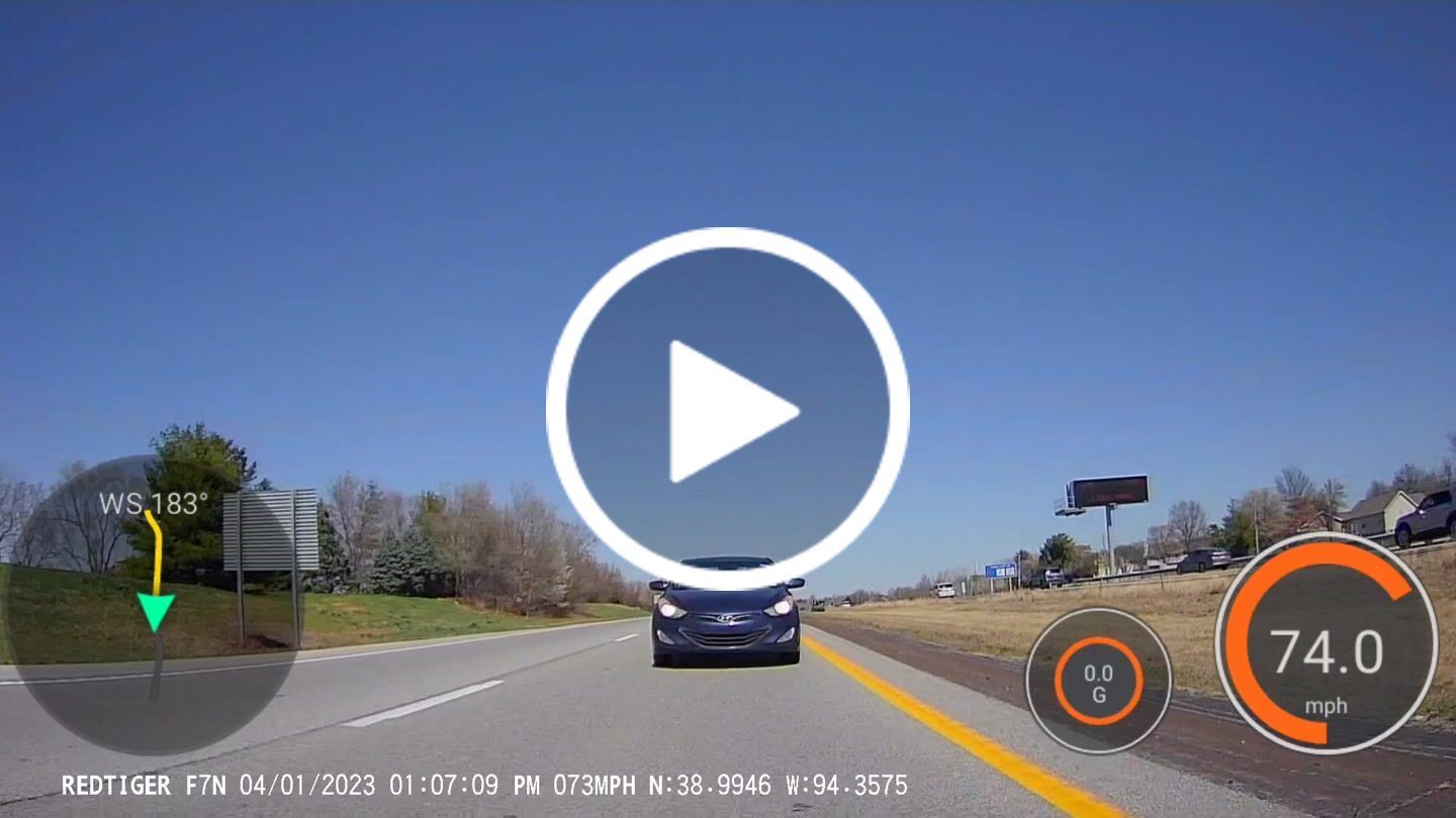 Customer video review of Redtiger F7N 4K Dual Front and Rear Dash Cam With 64GB SD Card