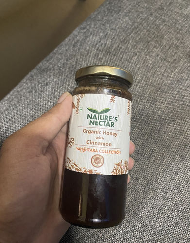 Customer photo review of Organic Honey with Cinnamon 325g