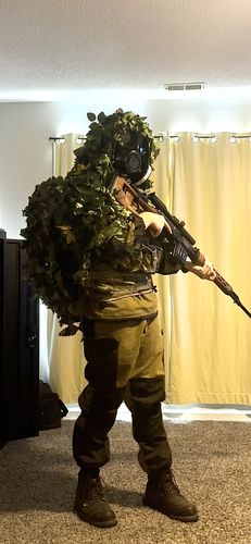 Customer photo review of Predator Ghillie™ Backpack Cover