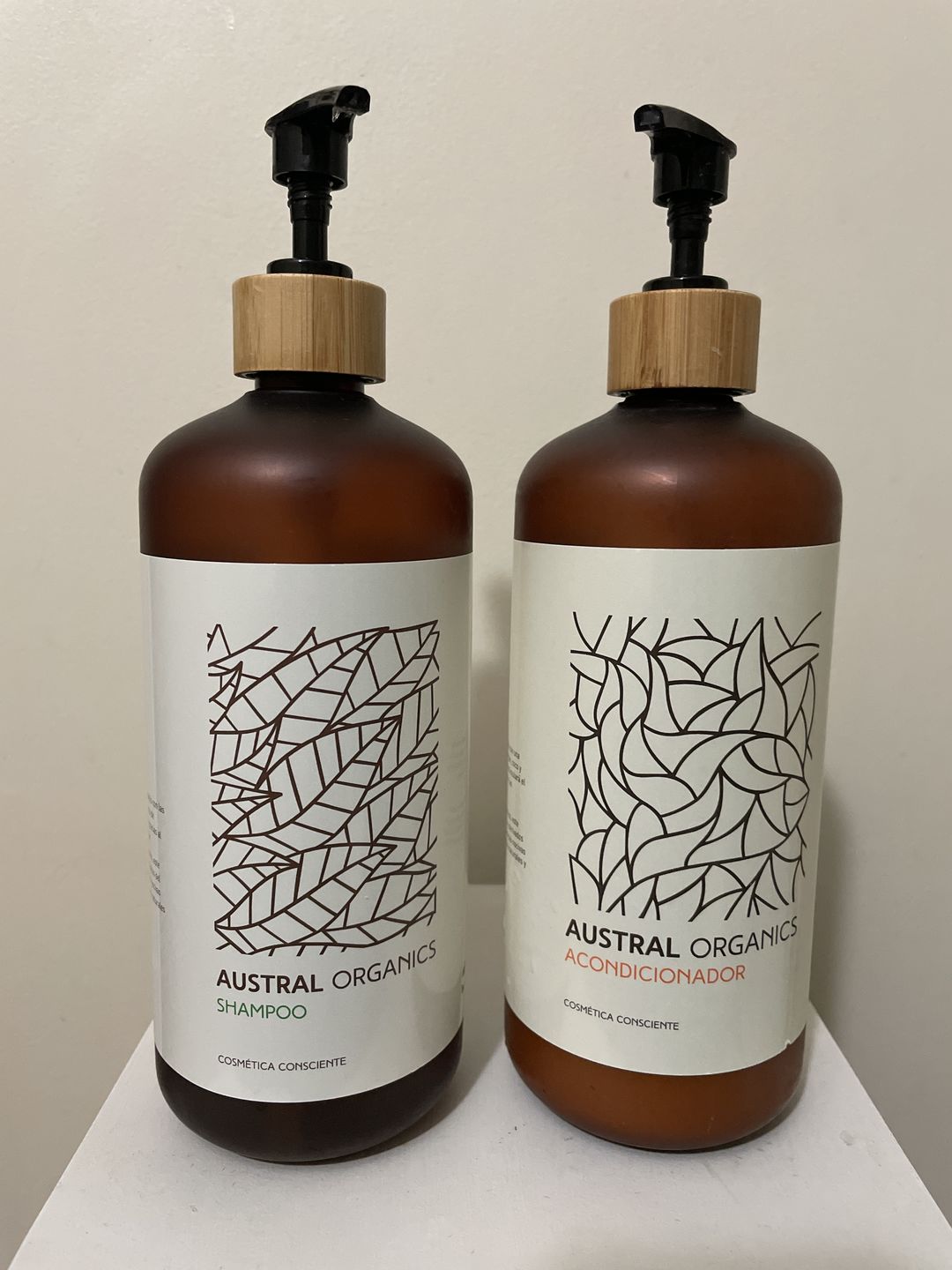 Customer photo review of Pack shampoo + acondicionador 800 ml