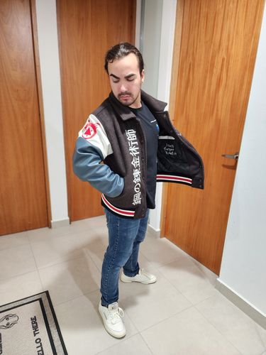 Customer photo review of Fullmetal Alchemist Varsity Jacket