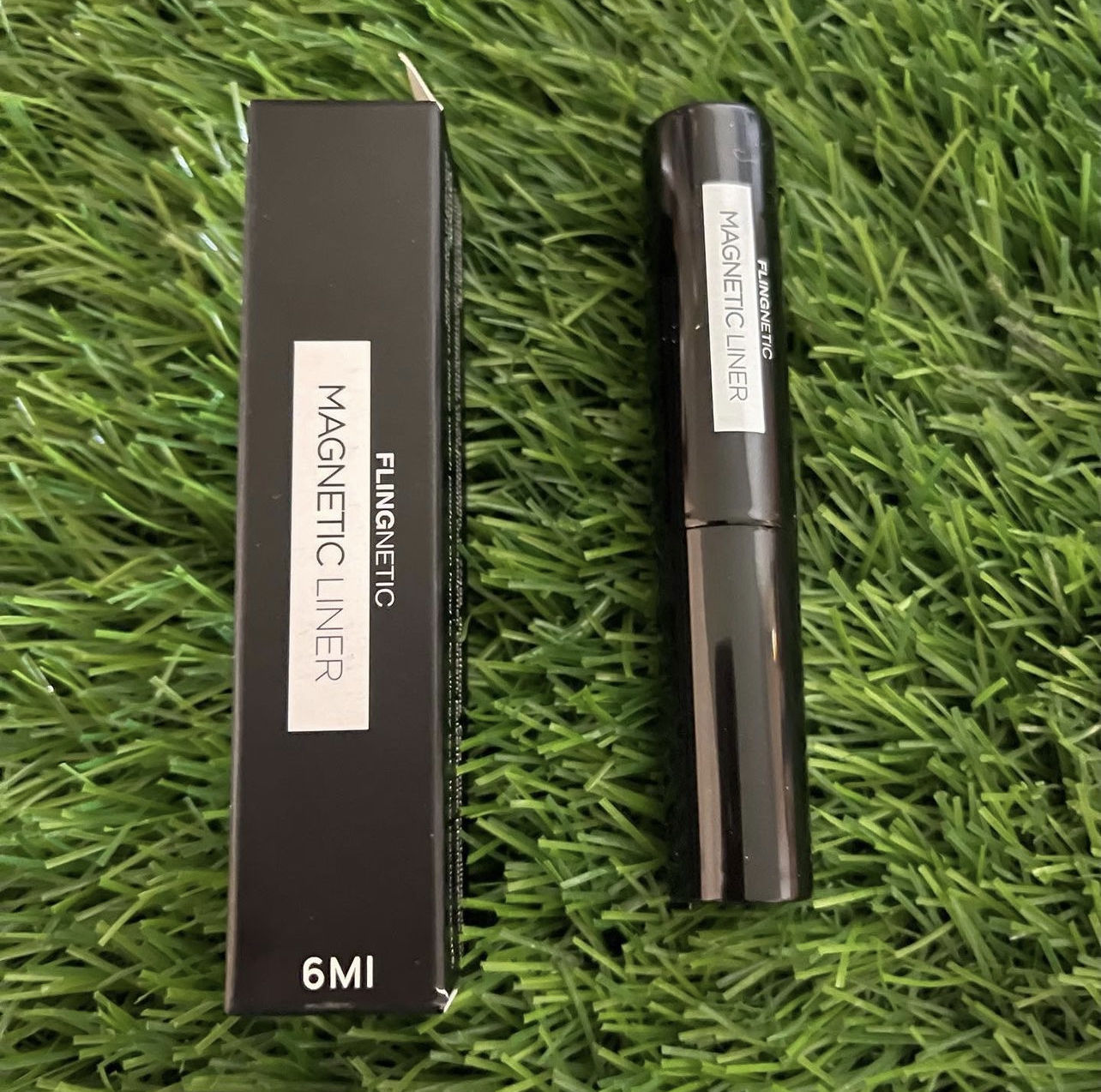 Customer photo review of Flingnetic Magnetic Eyeliner New Edition