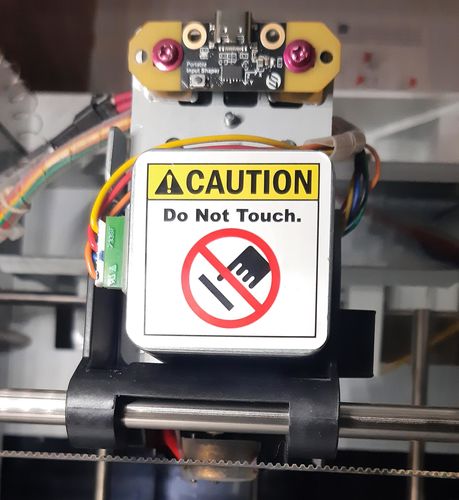 Customer photo review of FYSETC Portable Input Shaper with RP2040 Upgraded 3D Printer Parts Support Klipper for Voron 2.4 0.1 Trident