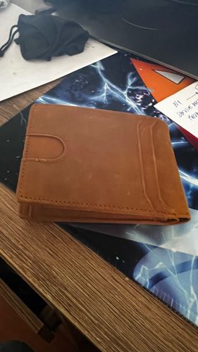 Customer photo review of Portefeuille<br> AirTag