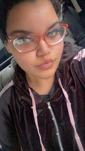 Customer photo review of LA Girl Grey Contact Lenses(12 months of use)