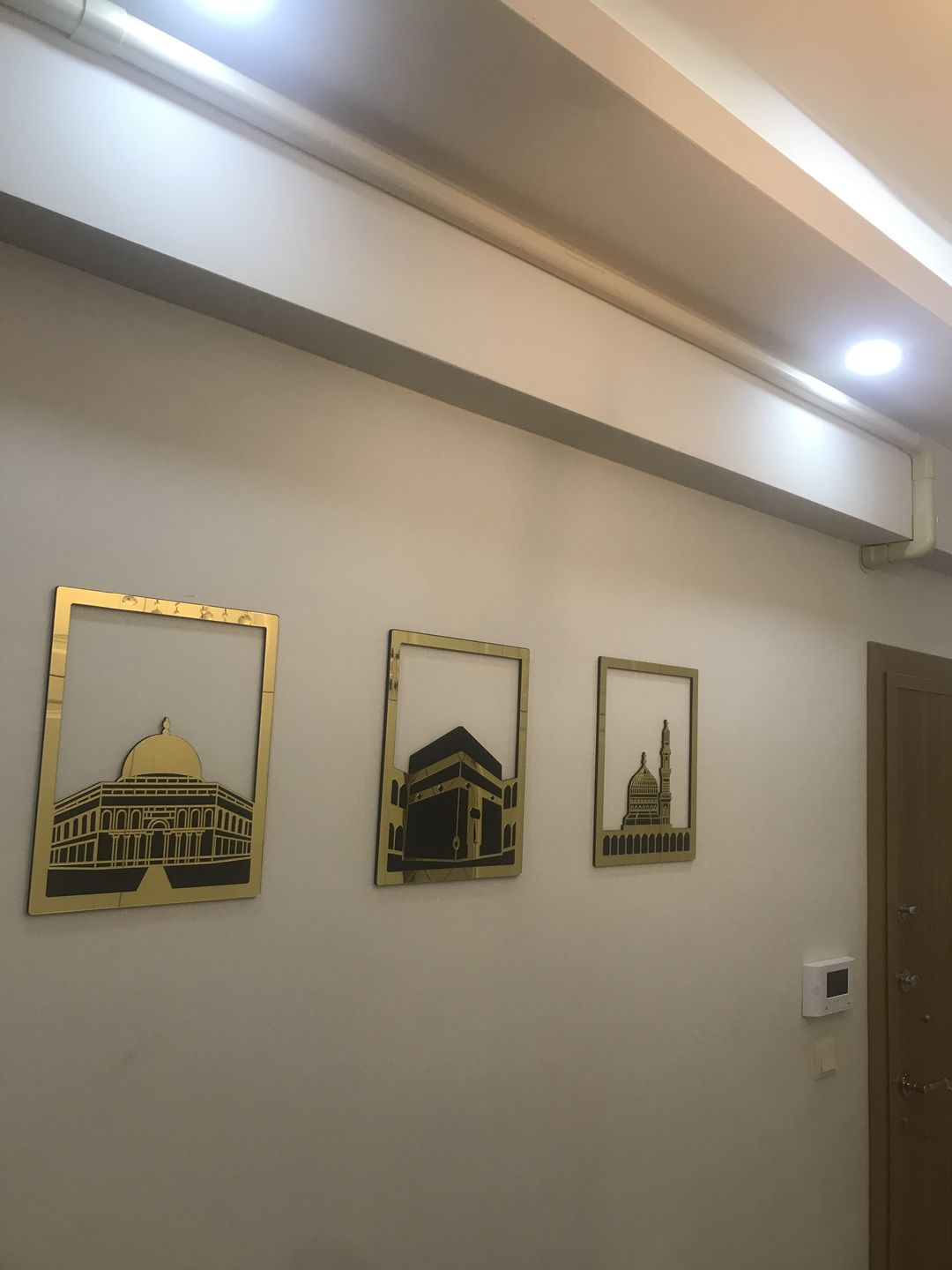 Customer photo review of Mescid-i Aksa, Mescid-i Haram & Mescid-i Nebevi İslami Dekor
