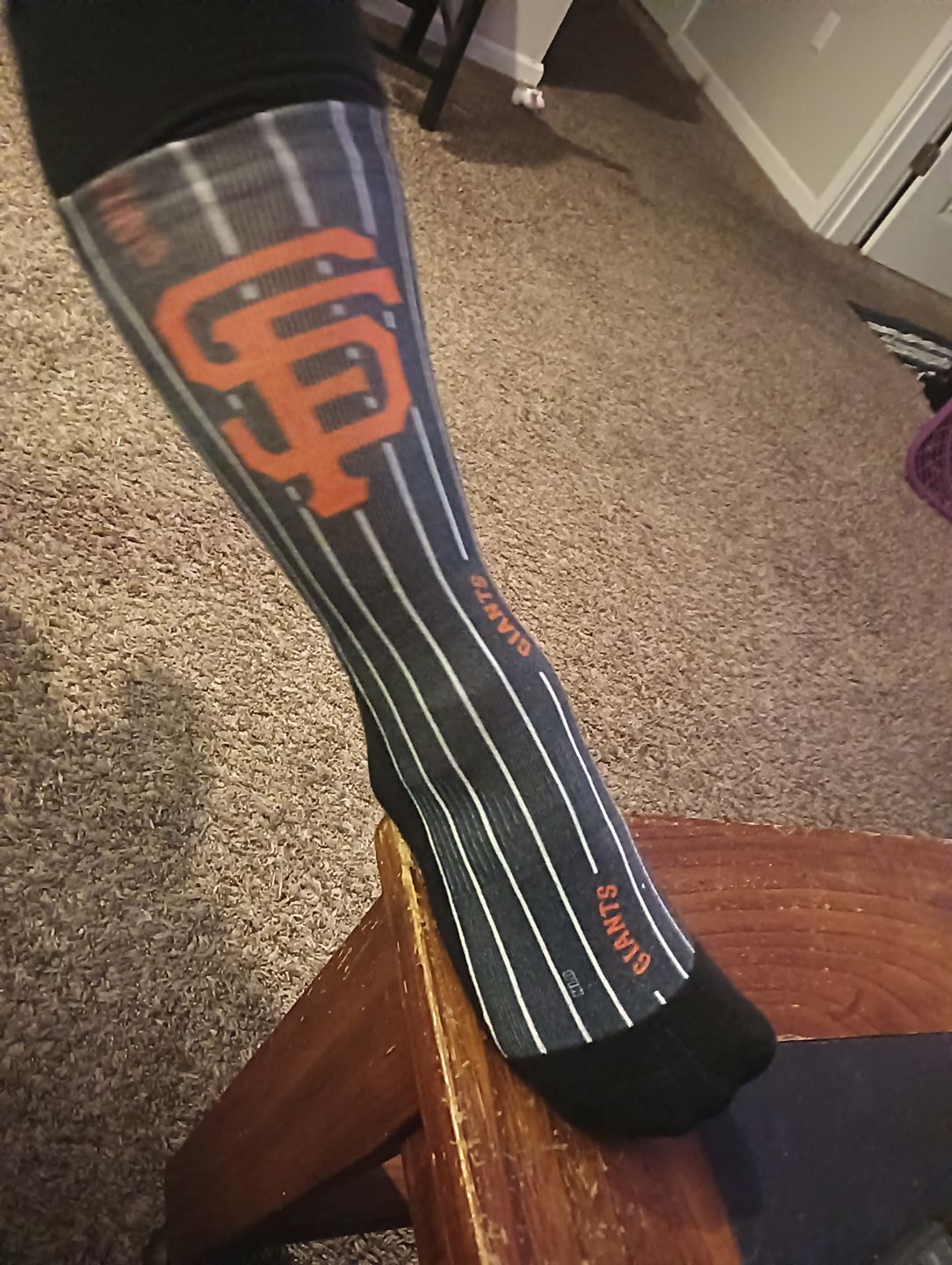 Customer photo review of San Francisco Giants - Pinstripe