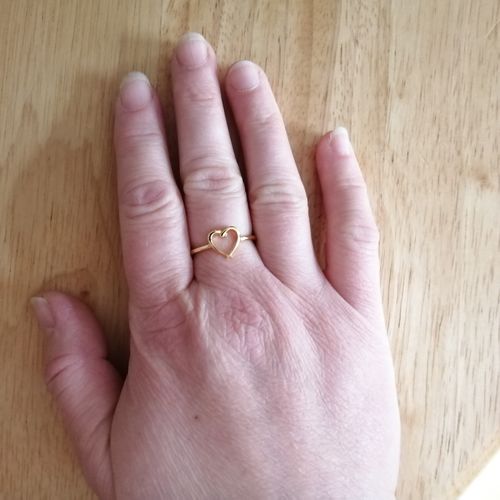 Customer photo review of Molto Heart Ring