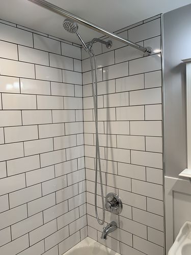 Customer photo review of 108 Inch Shower Hose