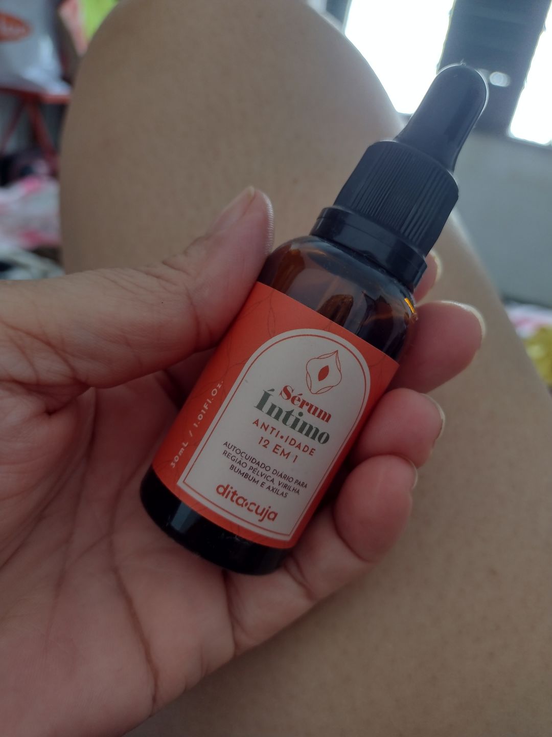 Customer photo review of Sérum Íntimo Anti-Idade 12 em 1