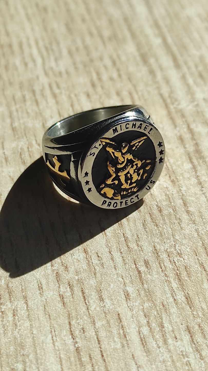 Customer photo review of ST. MICHAELS. - GOLD