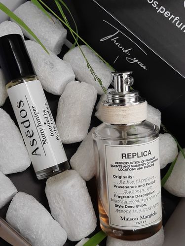 Customer photo review of NUTTY JUNIPER PERFUME OIL