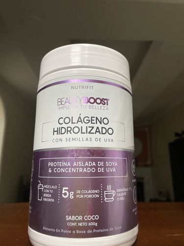 Customer photo review of COLÁGENO HIDROLIZADO CON VITAMINA C, D3, BIOTINA Y SEMILLAS DE UVA