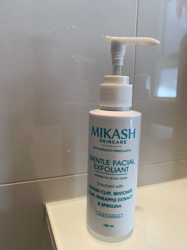 Customer photo review of Enzyme Exfoliant 100ml