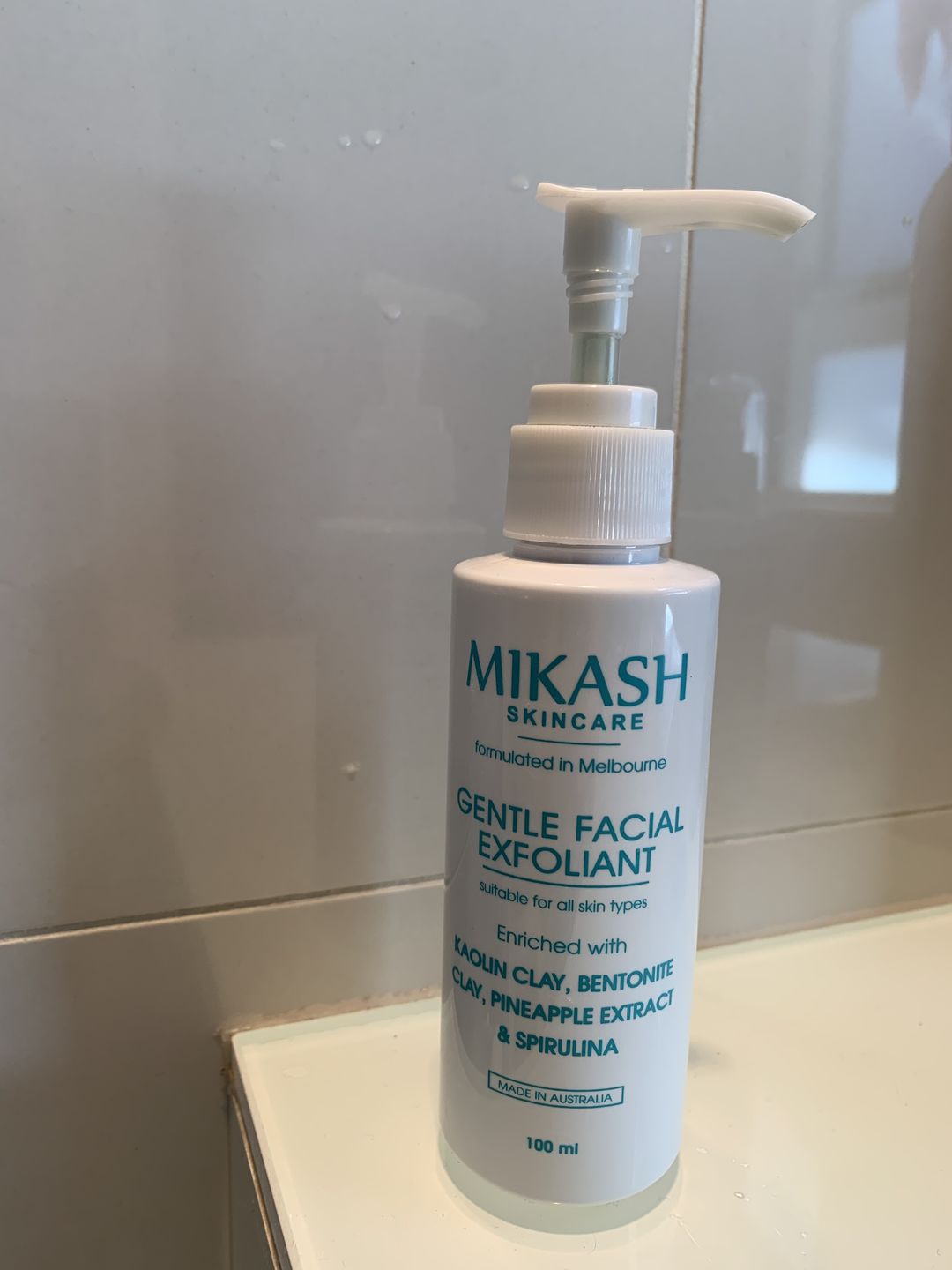Customer photo review of Enzyme Exfoliant 100ml