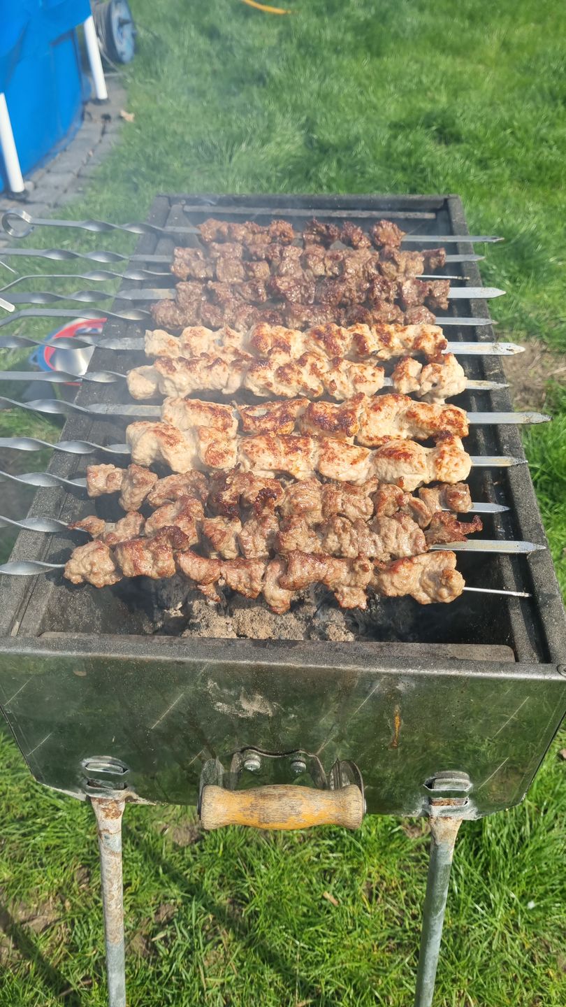 Customer photo review of Schlemmer-Box – Schaschlik von Schwein, Rind & Hähnchen | mySchaschlik