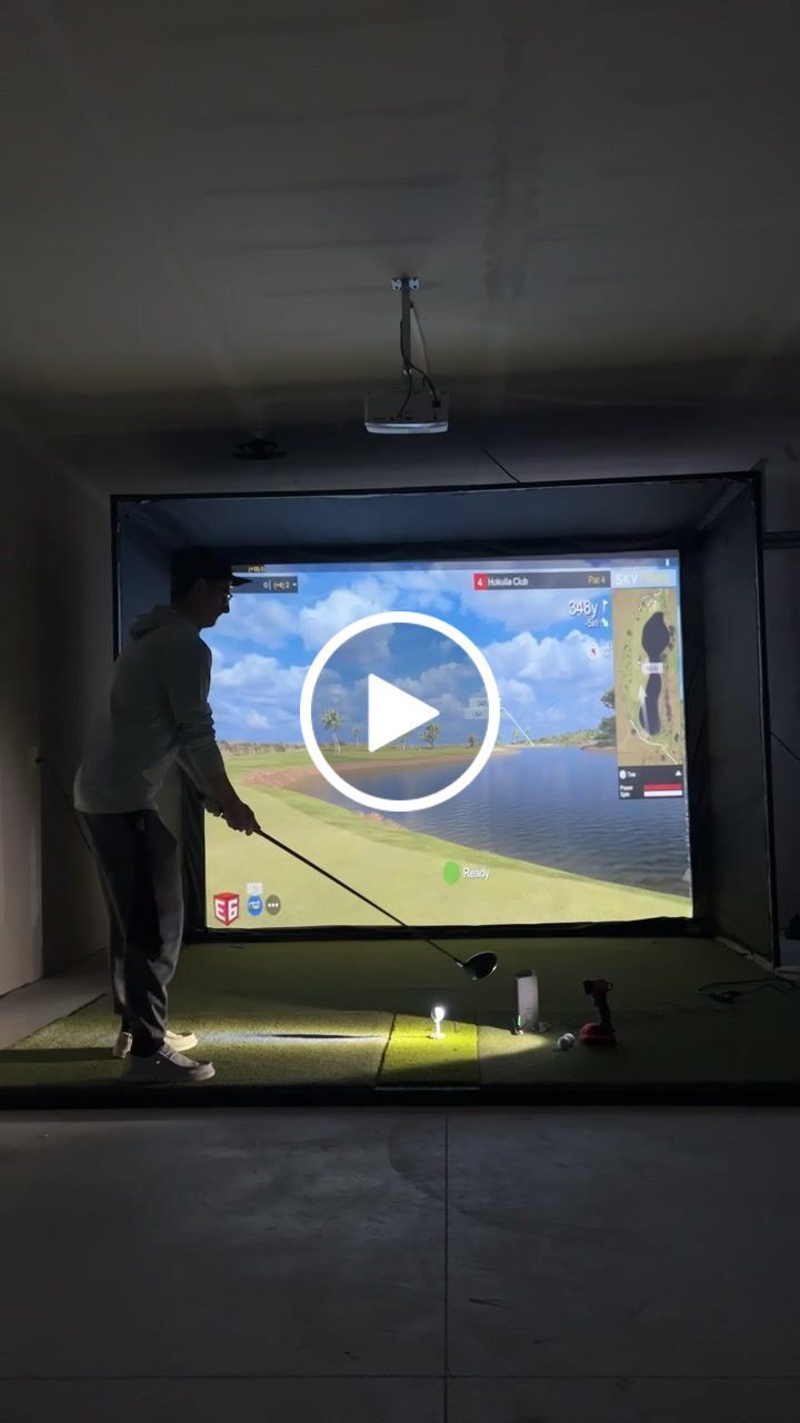 Customer video review of SkyTrak PerfectBay™ Golf Simulator Package