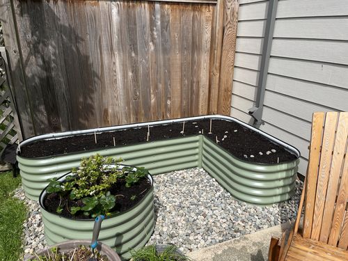 Customer photo review of 17” Tall L-Shape