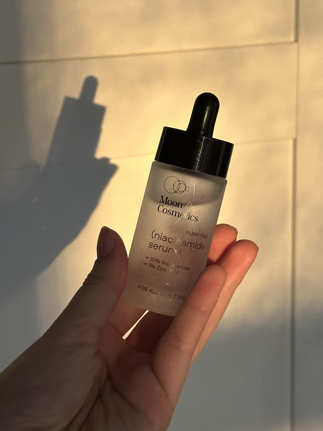 Customer photo review of Niacinamido serumas