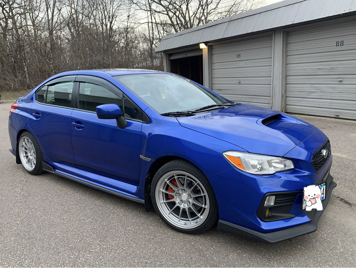 Customer photo review of 2018-21 Subaru WRX / STi CS Front Splitter Lip Ground Effect