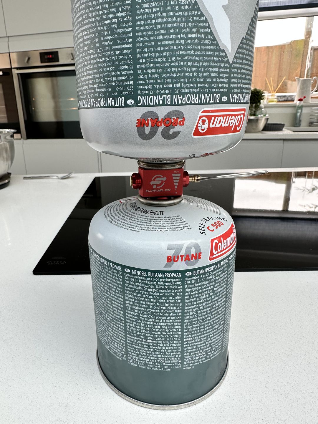 Customer photo review of FlipFuel™ Fuel Transfer Device