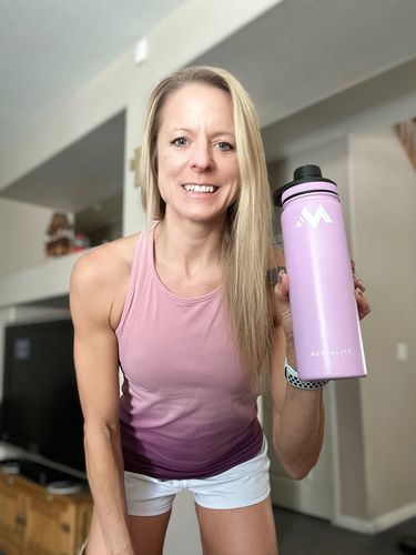 Customer photo review of FREE LADIES BOTTLE - Purp/PnK/WH(RANDOM COLOR) 1 per cust + shipping