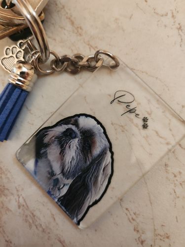 Customer photo review of Μπρελόκ με το Δικό σας Κατοικίδιο