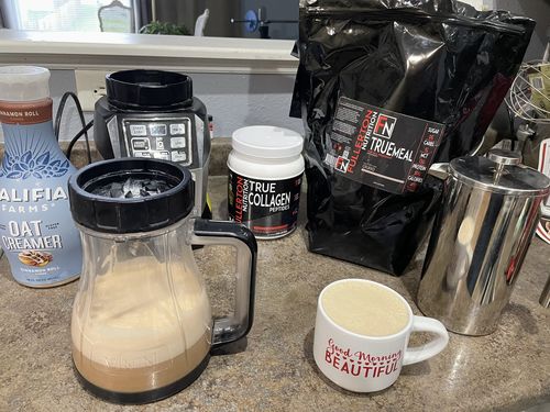 Customer photo review of True Meal Low Carb Meal Replacement