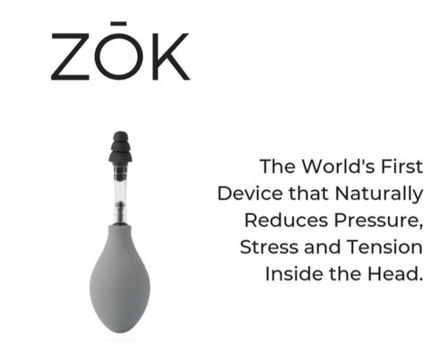 Customer photo review of Zōk- Naturally Reduce Pressure and Tension Inside the Head