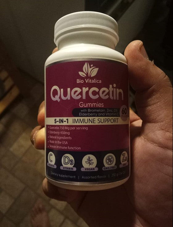 Customer photo review of Quercetin Gummies