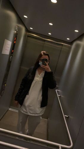 Customer photo review of Veste à capuche femme - MOTIF SOIGNANTE