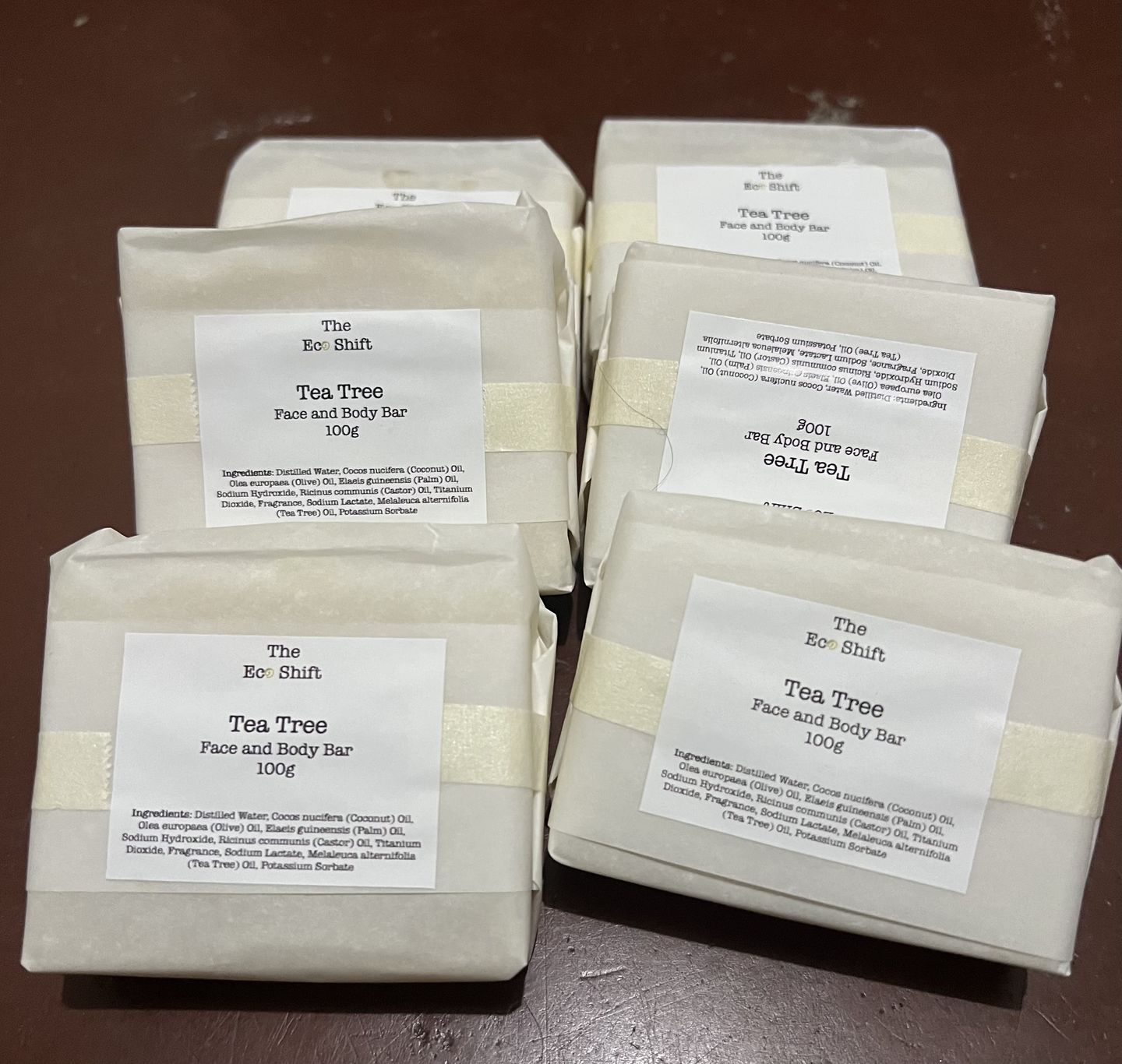 Customer photo review of Anti Acne Face & Body Bar with Tea Tree