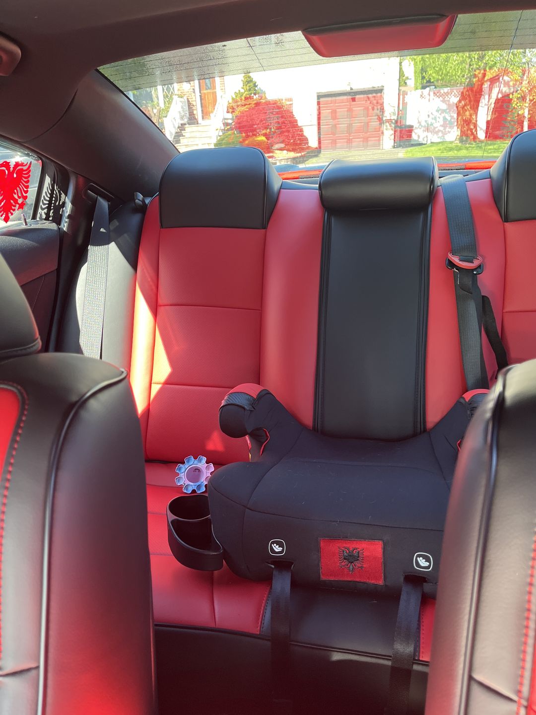 Customer photo review of 2015-Up Dodge Charger Custom Leather Seat Covers