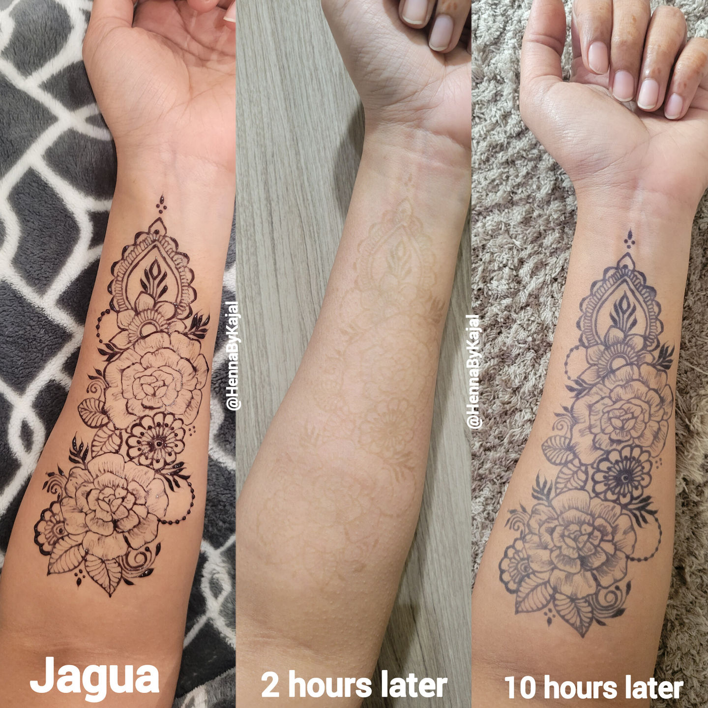 Customer photo review of 1 oz. Bottle of Fresh Jagua tattoo Gel