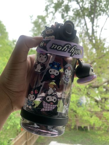 Customer photo review of Sanriocore Portable Water Bottle