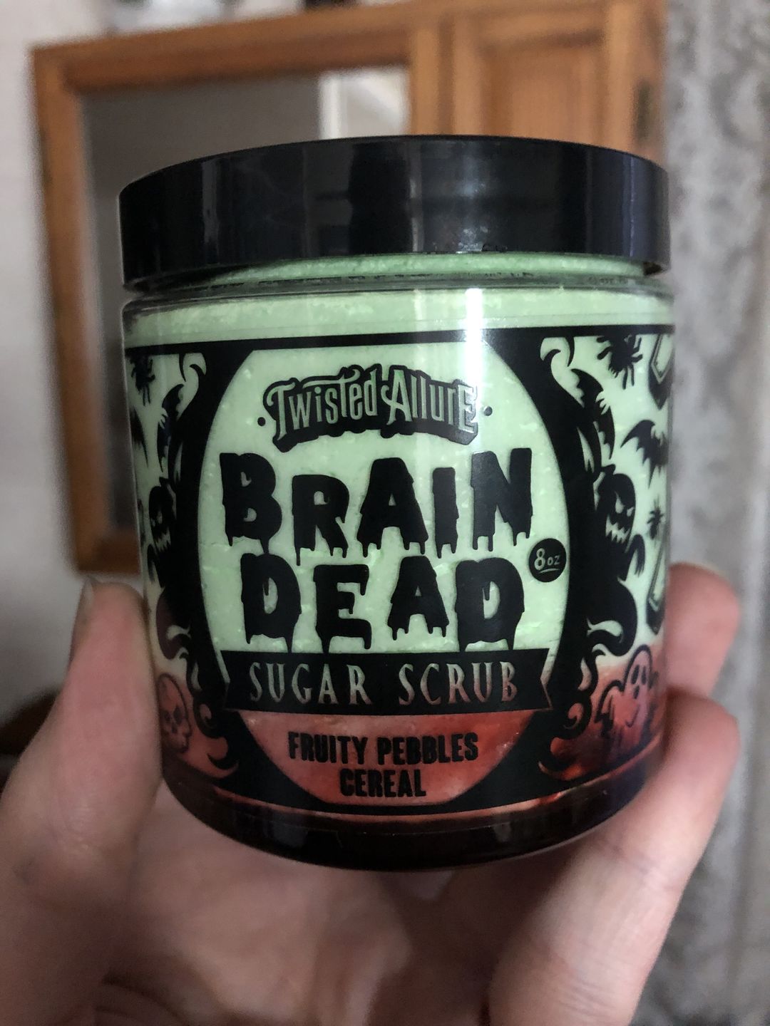 Customer photo review of Brain Dead  Sugar Scrub (Fruity Pebbles Cereal)