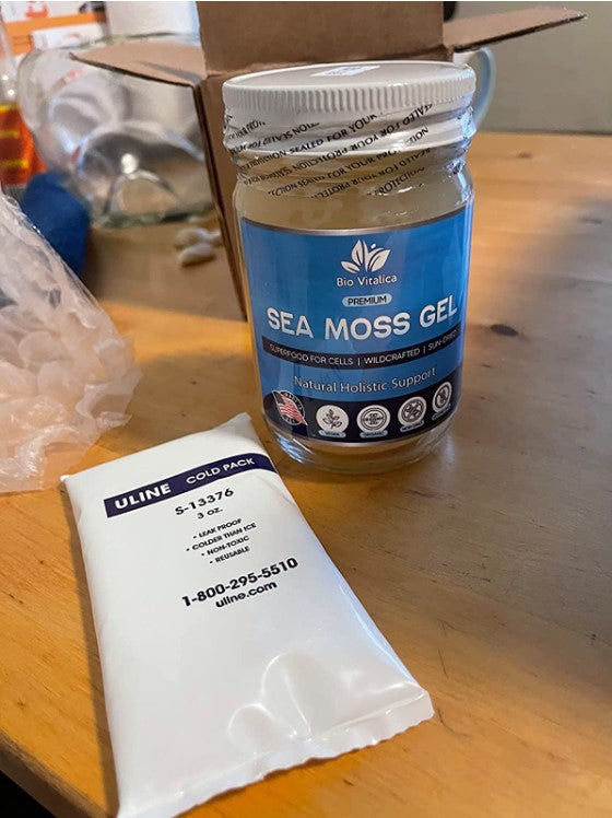 Customer photo review of Sea Moss Gel