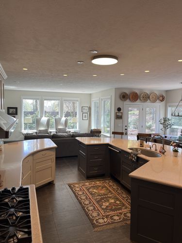 Customer photo review of Minimalist Dimmable Round Ceiling Light