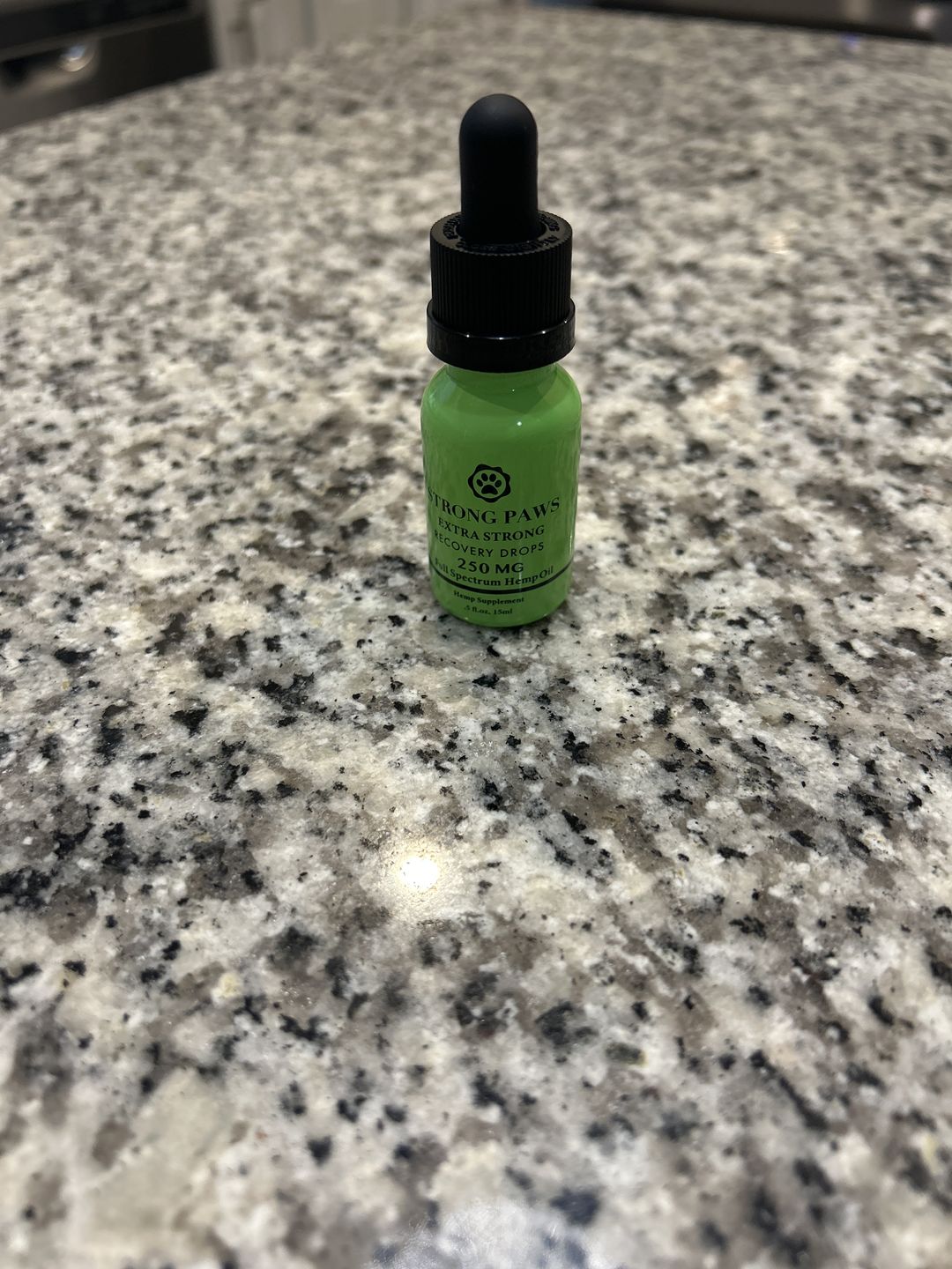 Customer photo review of Strong Paws Recovery Drops - 250mg