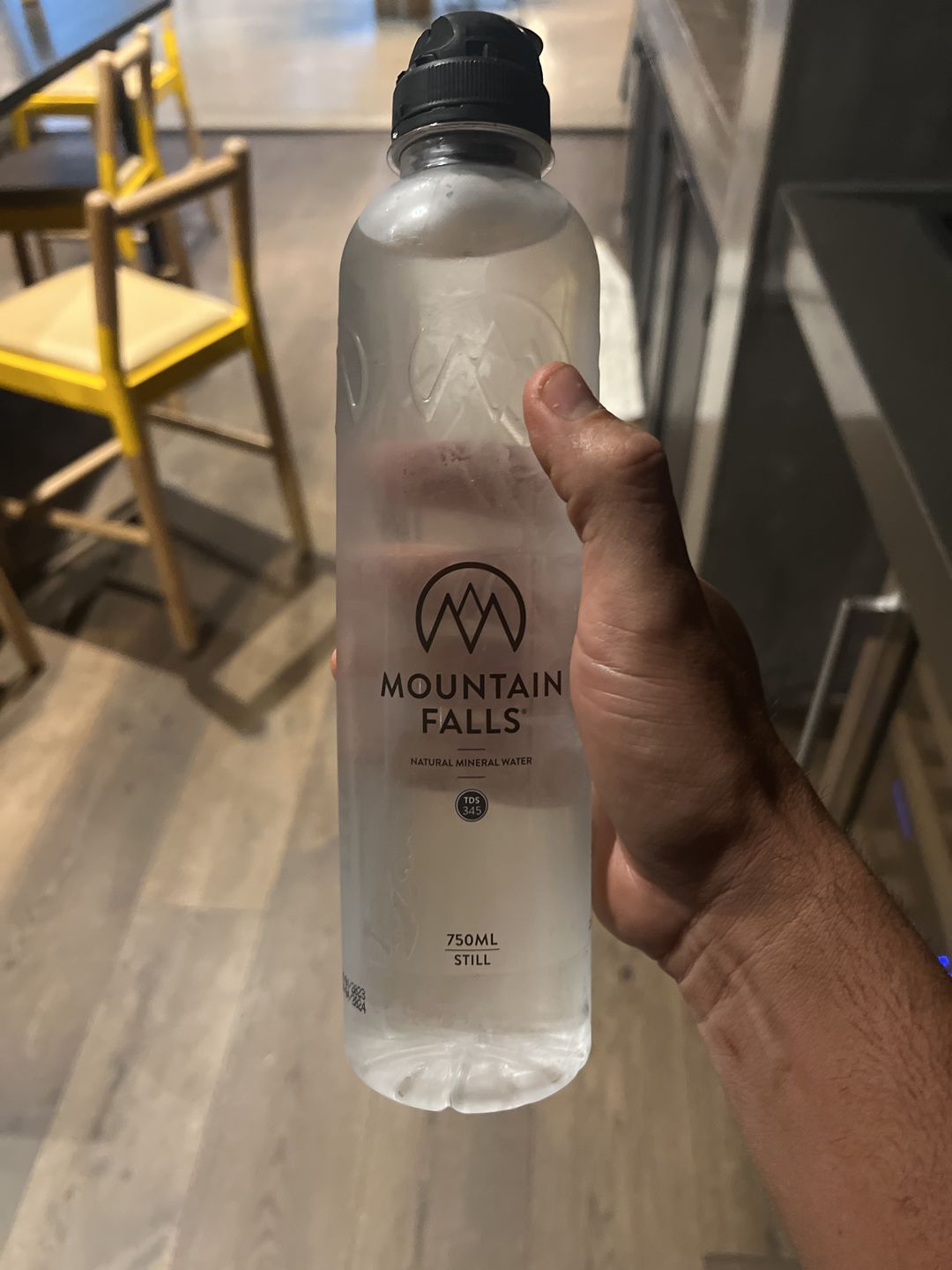 Customer photo review of 750ml Still Mineral Water - Signature ZEROPET Sports Bottle (Pack of 12)