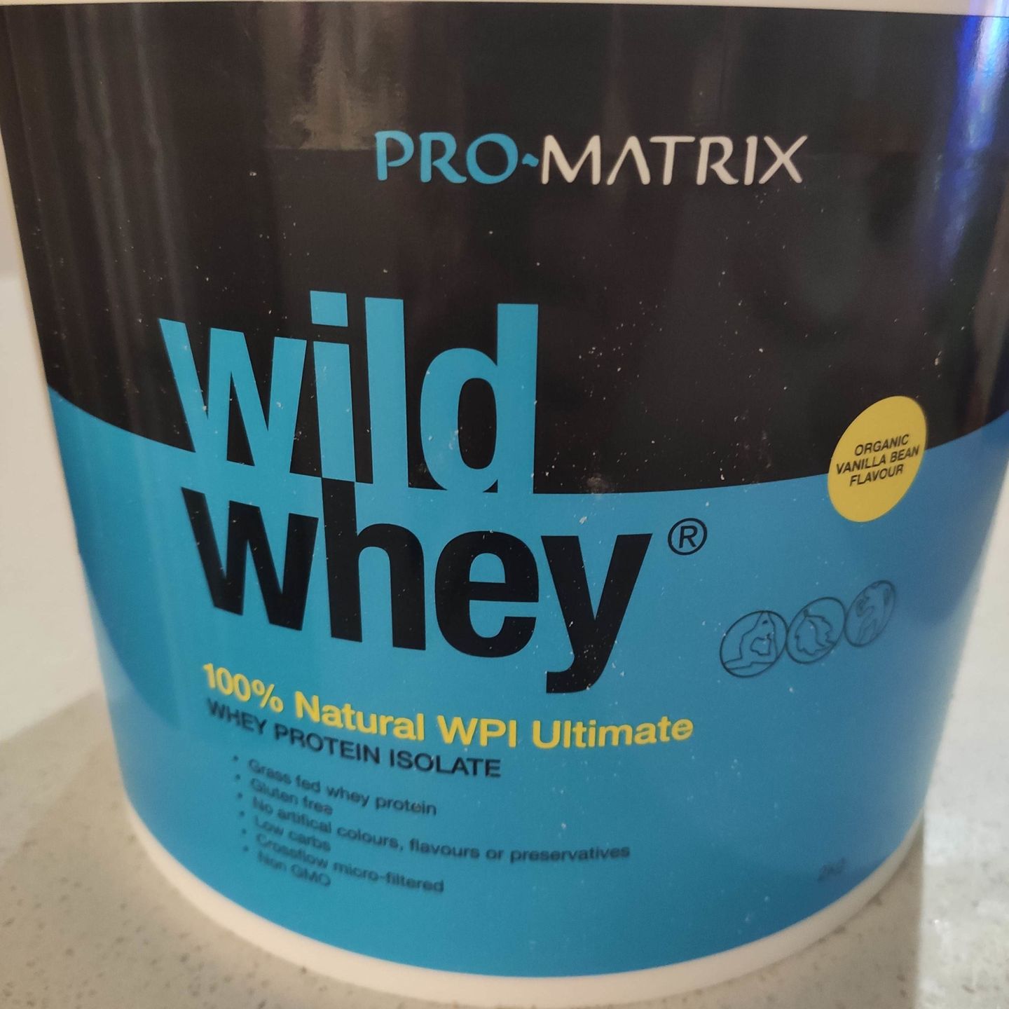 Customer photo review of 2kg VANILLA, Isolate WILD WHEY