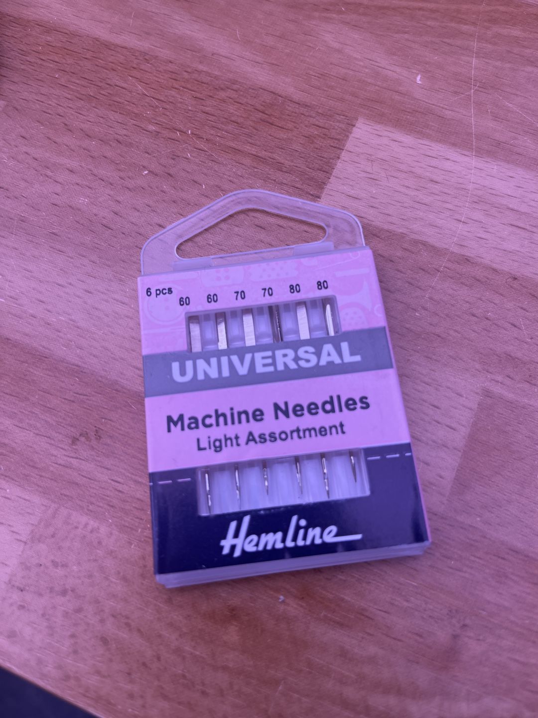 Customer photo review of Hemline Universal Machine Needles