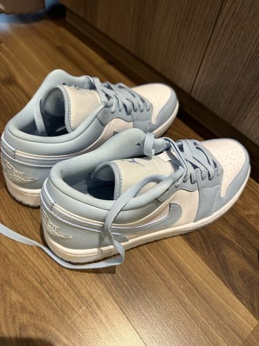 Customer photo review of Nike Air Jordan 1 Low 'Ice Blue' Women's