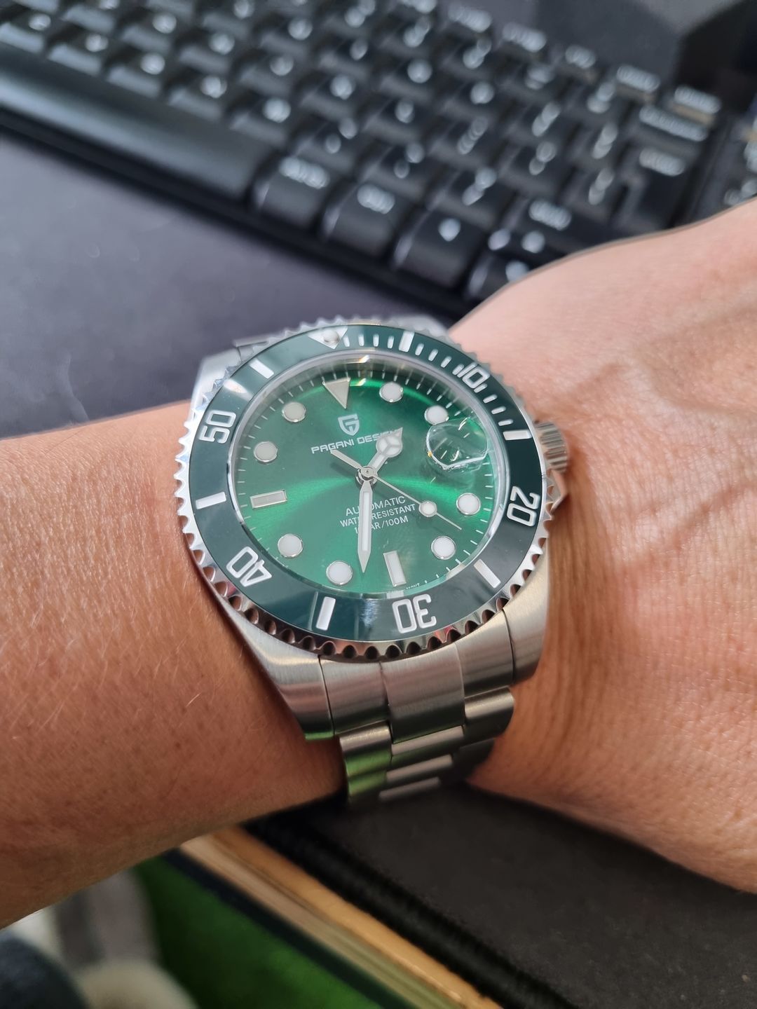 Customer photo review of Pagani Design PD-1639 "43MM Submariner Date"