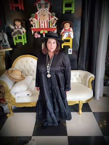 Customer photo review of DORA Maxi Summer Kaftan