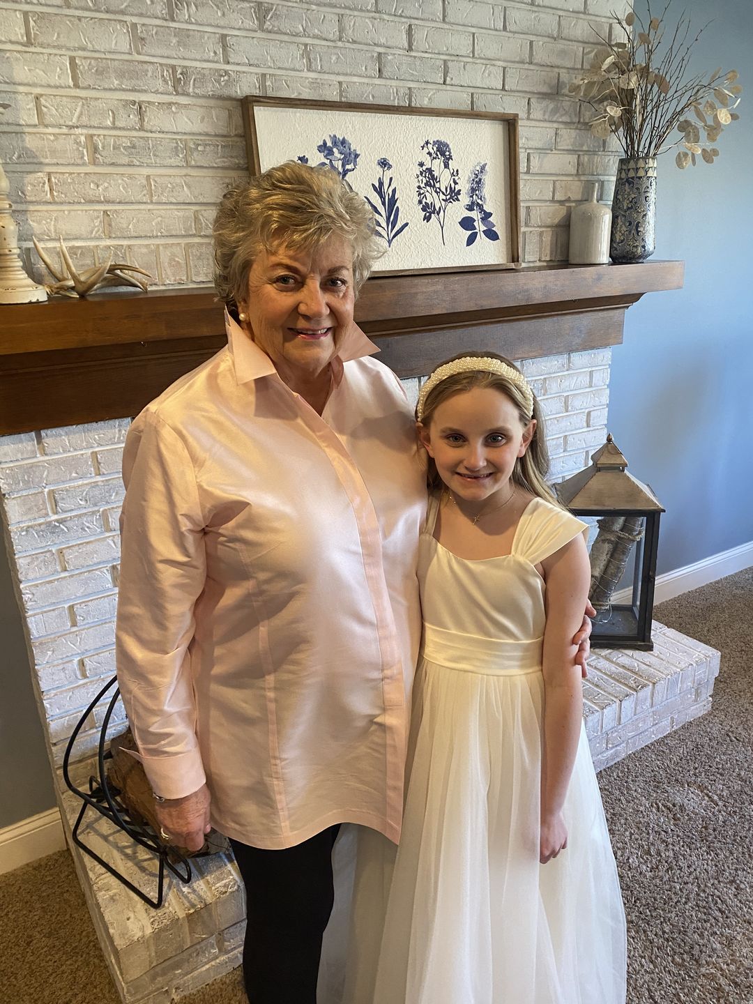 Customer photo review of Barbara Top in Silk - Solid