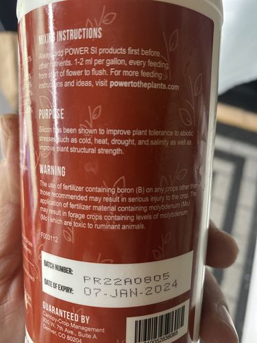 Customer photo review of Power Si Bloom | Silicic Acid