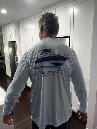 Customer photo review of Custom Digital Boat Artwork