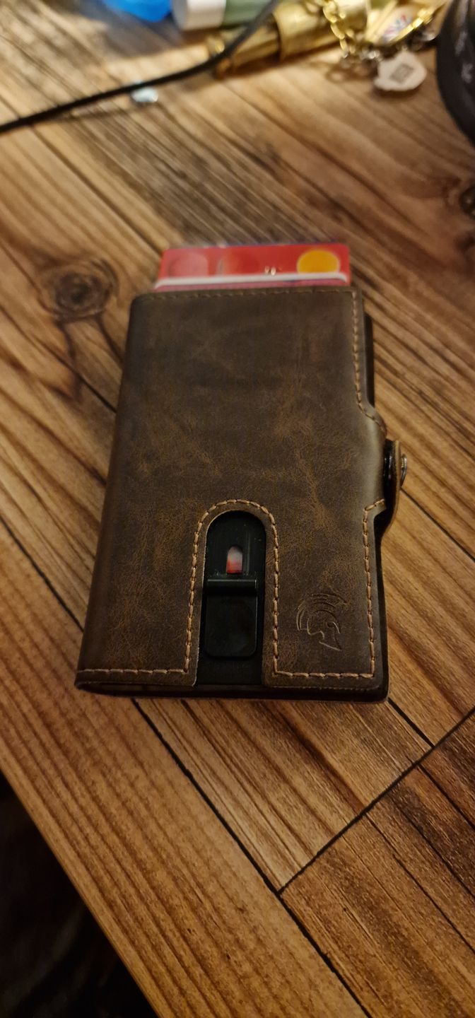 Customer photo review of Slim Wallet